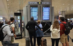 Xung đột Israel - Hamas: Hàng không quốc tế đến và đi Israel gián đoạn