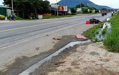 Xe máy tông người đi bộ, một phụ nữ tử vong trên QL1 qua Bình Thuận