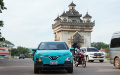 Taxi điện Xanh SM sắp lăn bánh tại Lào