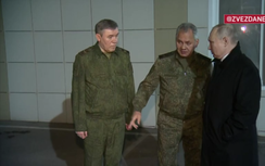 Video Tổng thống Putin bất ngờ thăm sở chỉ huy chiến dịch quân sự của Nga ở Ukraine