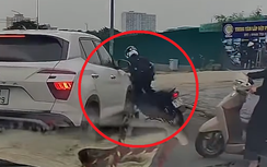 Ô tô tông xe máy: Camera vạch trần lỗi nhiều người mắc