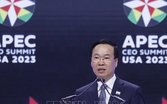 Chủ tịch nước Võ Văn Thưởng phát biểu tại hội nghị thượng đỉnh doanh nghiệp APEC 2023