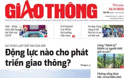 Tin mới nhất, hay nhất trên Báo Giao thông ngày 24/11/2023