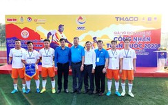 Đội bóng Công đoàn GTVT tham gia giải bóng đá công nhân toàn quốc