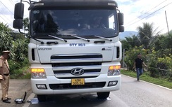 CSGT Lâm Đồng xử lý xe chở đá vi phạm sau phản ánh của Báo