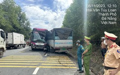 Tai nạn liên hoàn trên đường tránh Nam hầm Hải Vân, 3 người bị thương