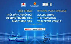 Báo Giao thông lần thứ ba tổ chức hội thảo quốc tế về xe điện