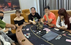 Triệt phá sới bạc Poker núp bóng câu lạc bộ ở Hà Nội