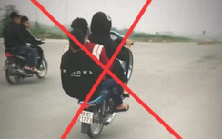 Phú Thọ: Xử lý nhóm thiếu niên bốc đầu xe máy