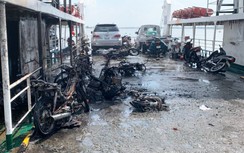 Thanh niên phóng hỏa gây cháy 11 xe máy trên phà Sa Đéc