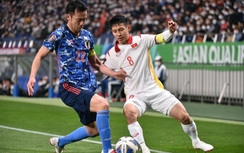Trận đấu giữa tuyển Việt Nam và Nhật Bản tại giải châu Á gây sốt