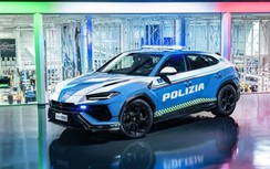 Siêu xe Lamborghini Urus được dùng làm xe cảnh sát