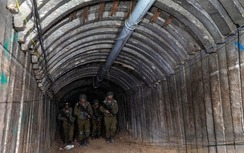Israel phát hiện đường hầm lớn nhất của Hamas, xe vận tải có thể di chuyển rầm rập
