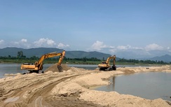 Mỏ cát đầu tiên cấp phép chỉ định phục vụ cao tốc Quảng Ngãi - Hoài Nhơn