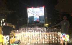 Bắt hai người chở hơn 300kg pháo lậu từ Quảng Trị vào Khánh Hòa tiêu thụ