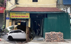 Nhà cổ bị xe Mercedes tông đổ tường ở Hà Nội: Phục hồi chứ không đập đi xây mới
