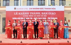 Agribank tài trợ 12 tỷ đồng xây dựng trường mầm non ở Thanh Hóa và Hà Tĩnh