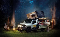 Bán tải Toyota Hilux Champ có thể tùy biến thành xe cắm trại, bán hàng