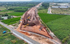 Cao tốc Biên Hòa - Vũng Tàu: Đường rộng thênh thang, đoạn qua thành phố biển đã thành hình