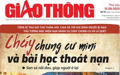 Tin mới nhất, hay nhất trên Báo Giao thông ngày 15/9/2023