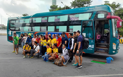 Interbus Lines hỗ trợ vận chuyển vận động viên Giải chạy Marathon vượt núi Sapa