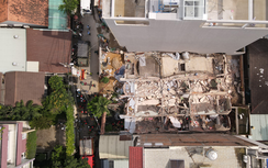 Sập nhà 4 tầng ở TP.HCM: Đã đưa được 7 nạn nhân ra ngoài