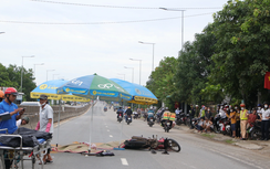Tai nạn ở Quảng Ngãi làm hai cha con tử vong: Tài xế lùi xe từ đường nhánh ra QL1