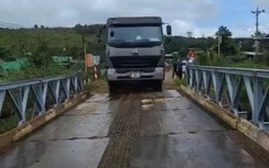 Lâm Đồng: Cầu Tà Năng 2 bị sập lần 2 đã được khắc phục