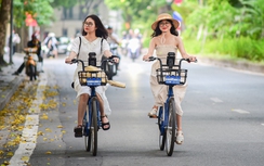 Người Hà Nội hào hứng thuê xe đạp công cộng