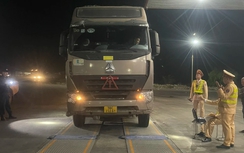 CSGT Lạng Sơn mật phục xử lý xe quá tải sau phản ánh của Báo Giao thông