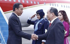 Tổng thống Indonesia tới Việt Nam, bắt đầu lịch trình bận rộn trong 3 ngày