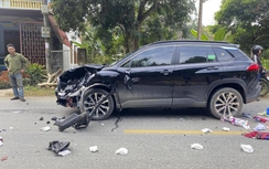 Tai nạn giao thông ở Yên Bái, ba người trọng thương