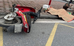 Xe máy mất lái văng lên vỉa hè khiến cô gái ngồi sau tử vong, nam tài xế bị thương nặng