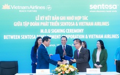 Vietnam Airlines hợp tác quảng bá đảo Sentosa nổi tiếng của Singapore