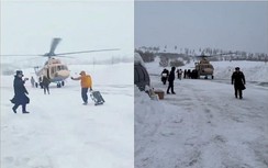 1.000 du khách mắc kẹt tại làng du lịch ở Tân Cương, Trung Quốc do lở tuyết