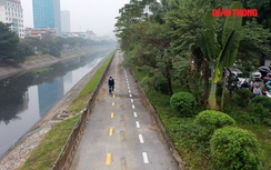 Tuyến đường dành riêng cho xe đạp đầu tiên tại Hà Nội