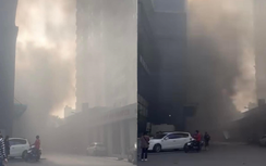 Hà Nội: Đã xác định nguyên nhân khói đen bao trùm chung cư ở Lê Văn Lương