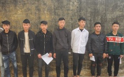 Hải Dương: Mang hung khí diễu phố, nhóm thanh niên bị khởi tố