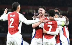 Champions League: Arsenal thắng dễ PSG, Man City đè bẹp đội bóng Slovakia