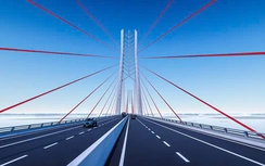 Hai phương án xây cầu Cần Thơ 2 vượt sông Hậu trước năm 2030