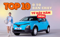 TOP 10 ô tô bán chạy nhất từ đầu năm