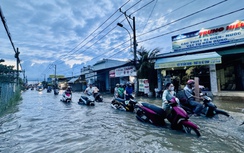 Cận cảnh cuộc sống người dân giữa “rốn ngập” triều cường