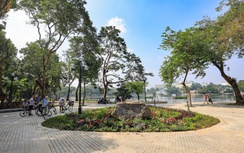 Diện mạo hồ Thiền Quang sau khi được chi gần 90 tỷ đồng cải tạo