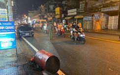 Phuy chứa dầu ở tiệm sửa xe phát nổ, một người bị bỏng nặng