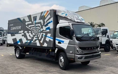 Xe tải điện đầu tiên của Fuso ra mắt Đông Nam Á
