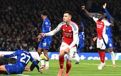 Ngoại hạng Anh: MU thắng đậm, Arsenal bị Chelsea cầm hòa