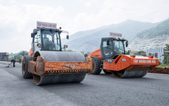 w88.vin.link qua Bà Rịa - Vũng Tàu hoàn thành hơn một nửa, cuối tháng 11 thảm nhựa