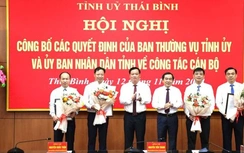 Thái Bình điều động, bổ nhiệm loạt cán bộ chủ chốt