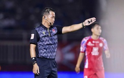 Trọng tài gặp sự cố hy hữu trong trận đấu ở V-League