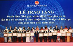 Tôn vinh 337 nhà giáo tiêu biểu năm 2024